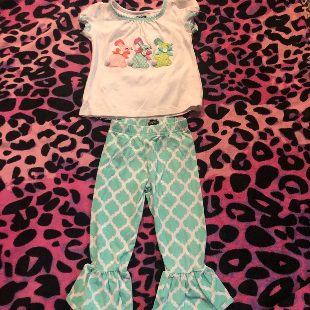 Mud Pie Easter outfit